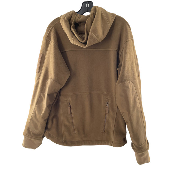 Condor Nine Line Tactical 601 Mens Alpha Micro Fleece Jacket Size M Brown - Picture 5 of 10